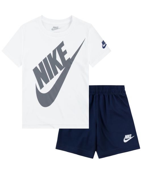Toddler Boys 2-Piece Futura T-Shirt and Shorts Set - Midnight navy