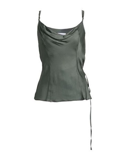 Woman Top Sage green Size 6 Viscose