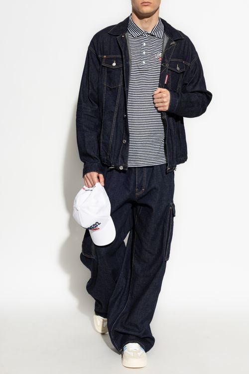 Dsquared2 Denim Jacket Capsule `Summer Lovers`, Men's, Navy Blue