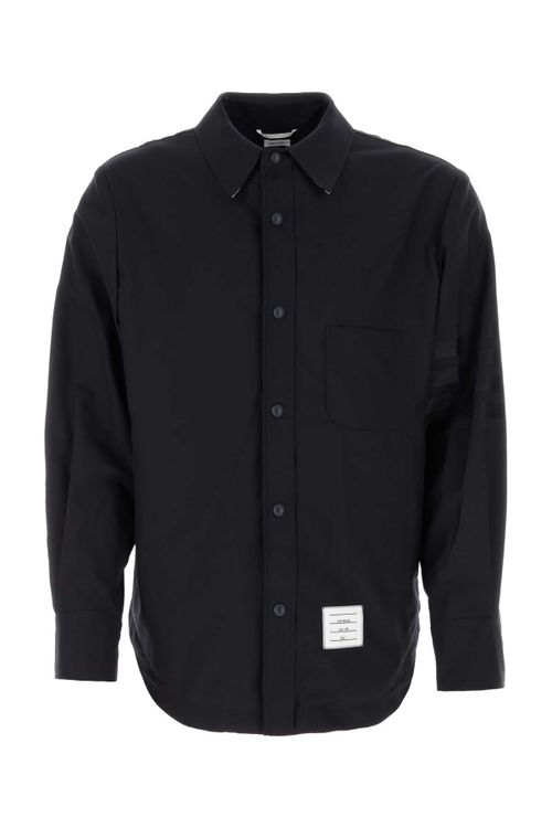 Wool Shirt — Black