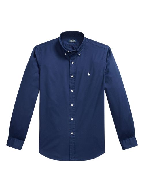 Classic Cotton Button-Up Shirt for Men
