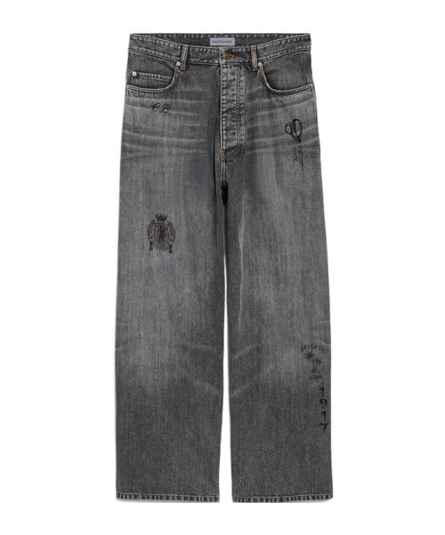 Tattoo Baggy Pants