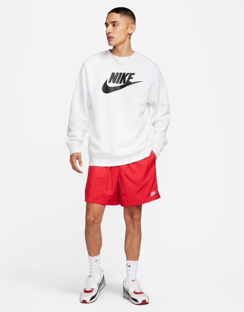 Club woven shorts in red-Green