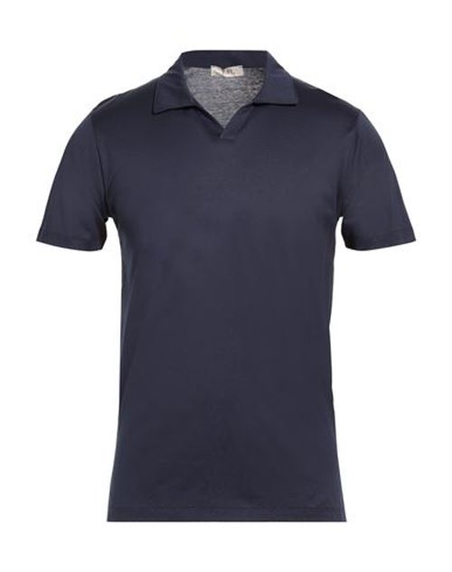 Roberto P Luxury Man Polo shirt Navy Size S Cotton