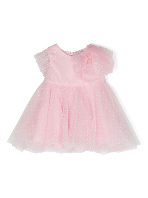 Point d’esprit flared dress - Pink