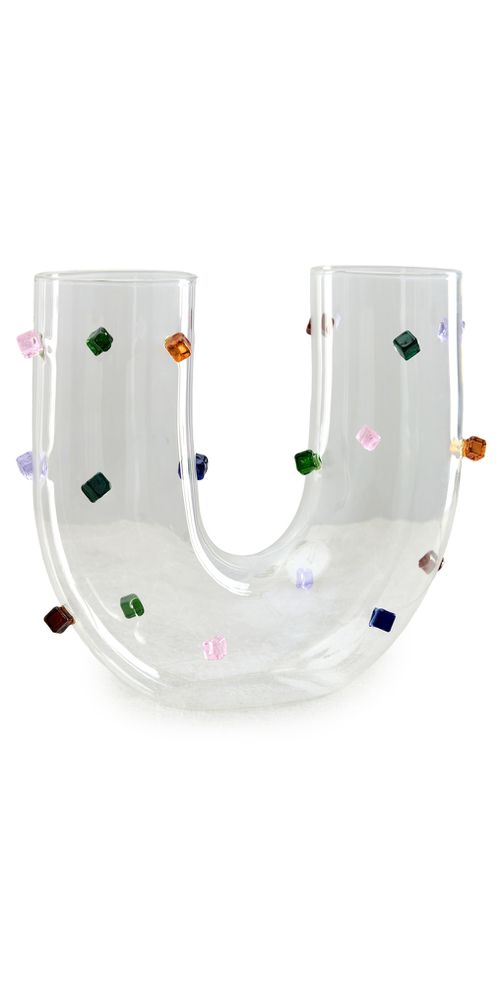 Jewel U Vase Multi One Size