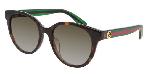 Gucci GG0702SKN Asian Fit 003 Women’s Sunglasses Tortoiseshell Size 54