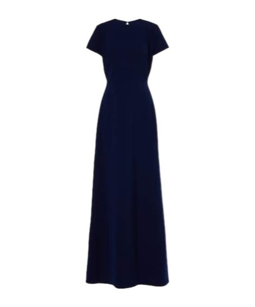 Bow-detail gown
