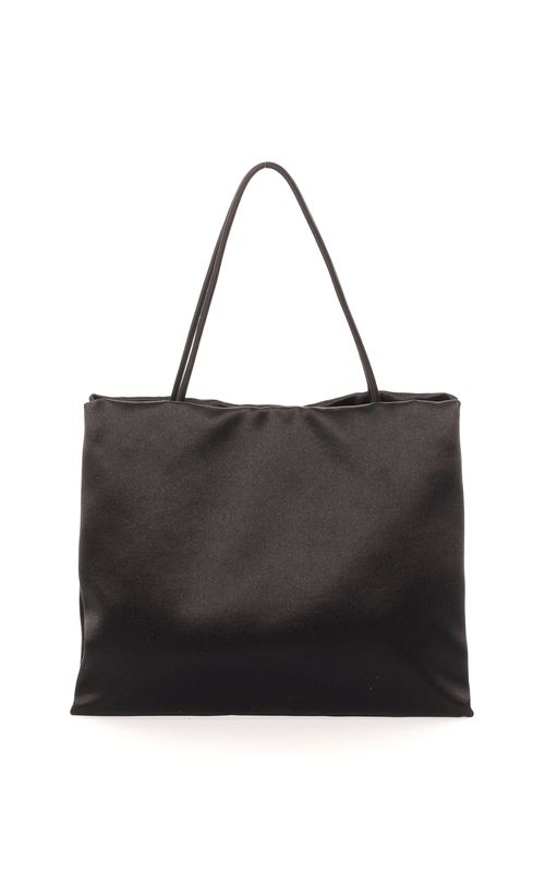 Cecily Silk Satin Tote Bag