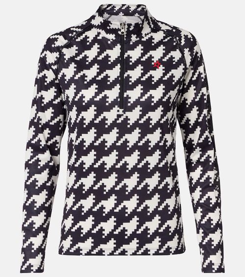 Houndstooth ski top
