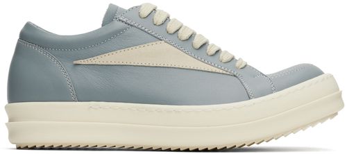 Rick Owens Blue Porterville Vintage Sneakers