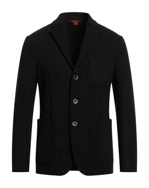 Man Blazer Black Size 44 Virgin Wool, Polyamide