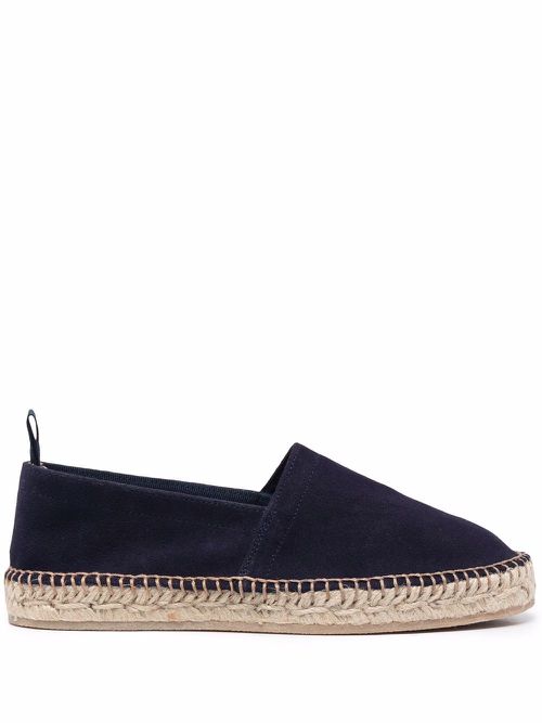 Lola braided raffia sole espadrilles - Blue