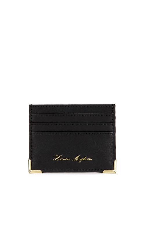 Heaven Mayhem Cardholder in Black