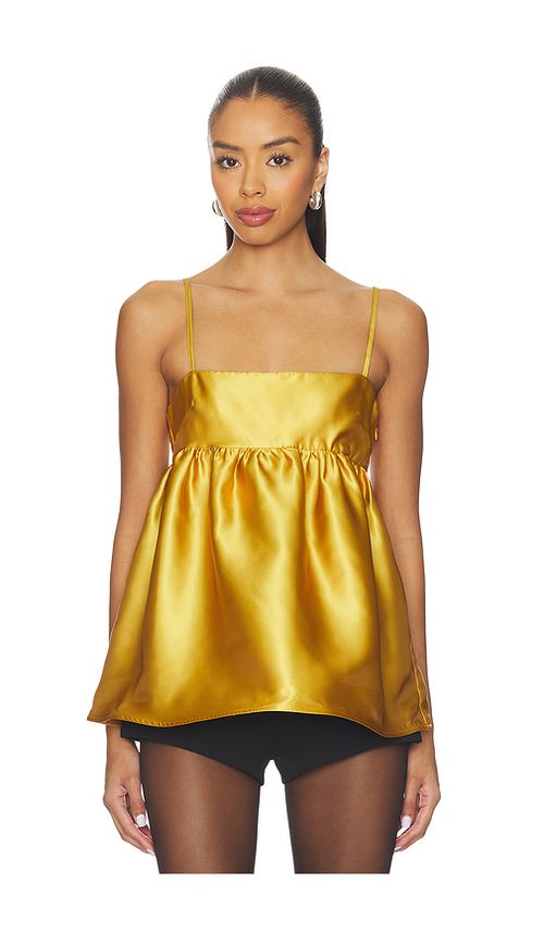 Solid & Striped The Yarden Top in Yellow. M. Also in