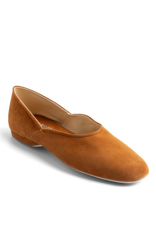 Men's Suede Slipper, Tan
