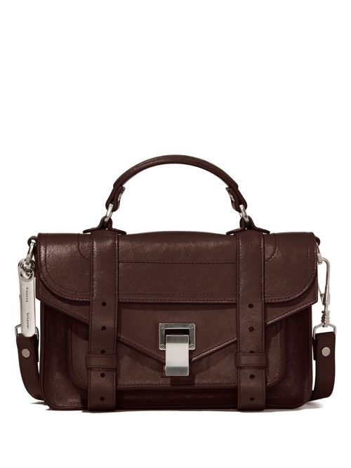 Mini PS1 two-way handbag - Brown