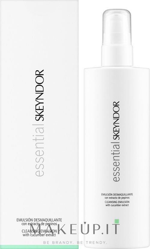 Skeyndor Essential Cleansing Emulsion with Cucumber Extract Emulsione purificante con estratto di cetriolo