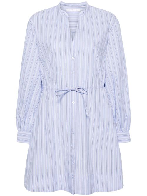 Saamelie striped shirtdress - Blue