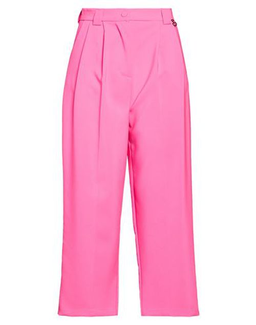 Woman Pants Fuchsia Size 10 Polyester, Elastane