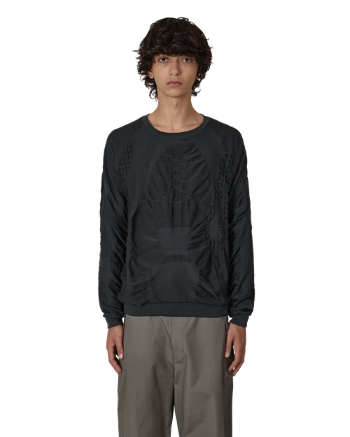 ROA Wama 3d Seamless Long Sleeve Black Sweatshirts Male