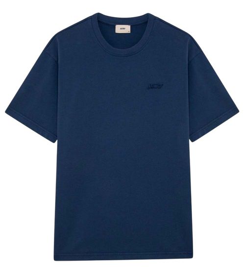 Royal Blue Cotton Logo T-Shirt