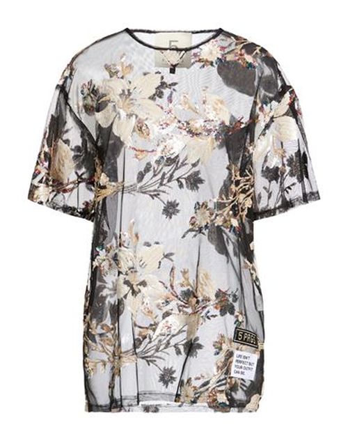 Woman Top Black Size S Polyester