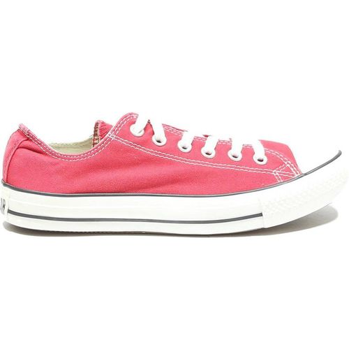 CONVERSE Chuck Taylor All Star Womens Low Top Trainers Red Canvas Classic