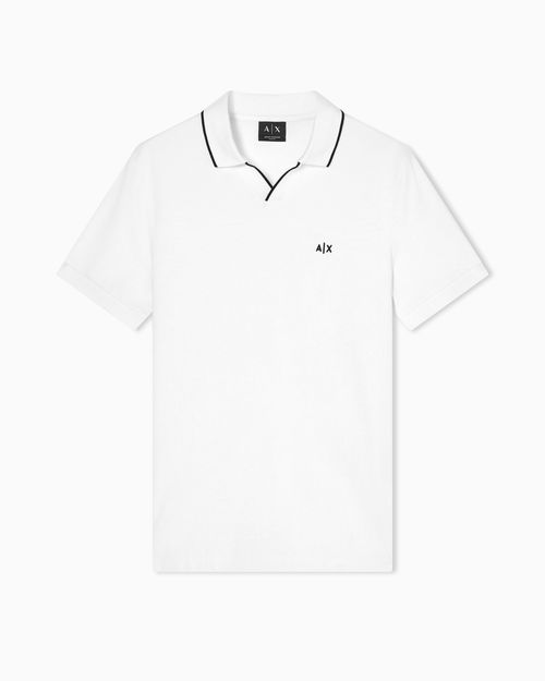Classic Polo Shirt in Breathable Cotton Piqué