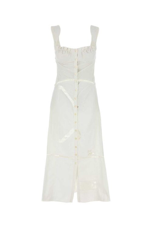 Household Dress — White