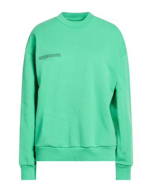 Woman Sweatshirt Green Size XS Organic cotton, Recycled cotton