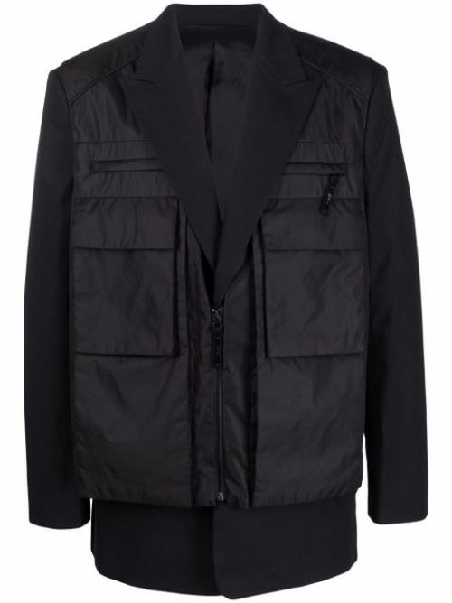 Two-layer vest blazer