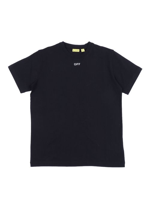 ARROW PAINT TEE S-S Black Cotton Short Sleeves T-shirt