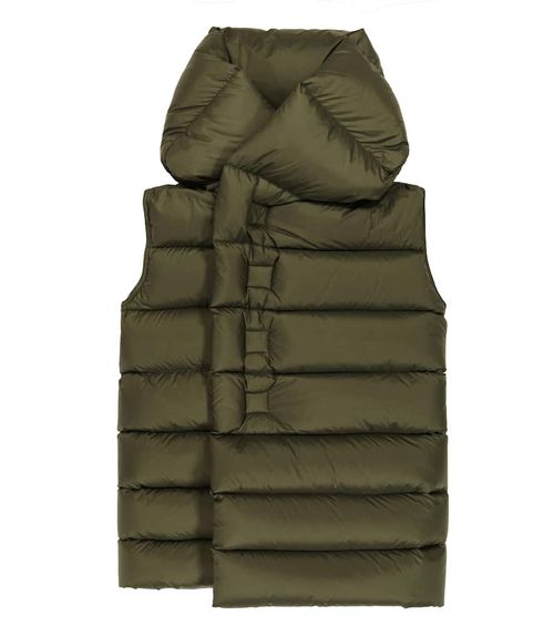 Quilted down vest