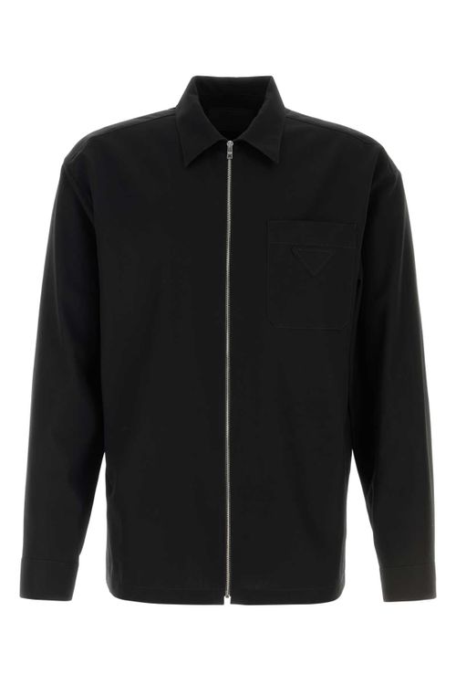 Cotton Shirt — Black