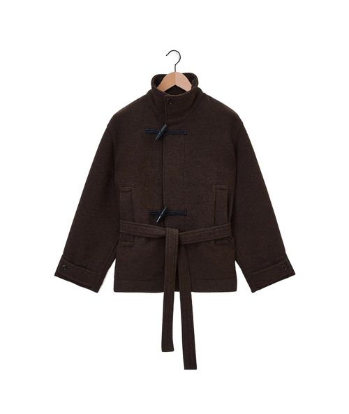 Lemaire Belted Long-Sleeved Duffle Coat