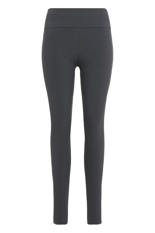 Ribbed Elastic Leggings