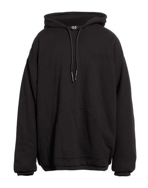 Man Sweatshirt Black Size 3XL Cotton