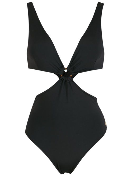 Cut-out swimsuit - Black