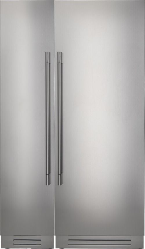 Fulgor Milano 700 Side-by-Side Column Set with 30" Refrigerator and 18" Freezer in Stainless Steel FMREFR