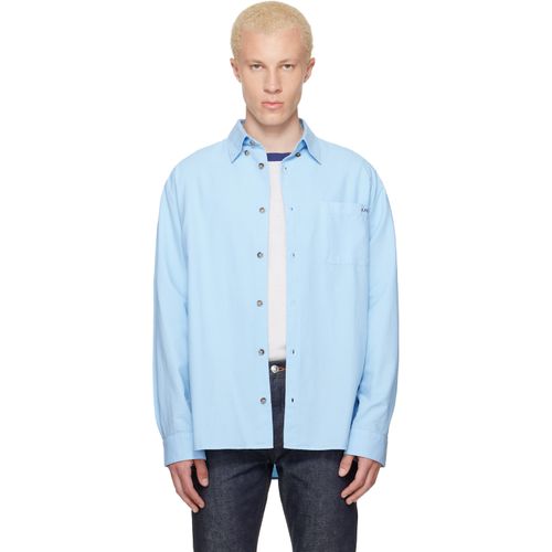 Blue Mateo Logo Shirt