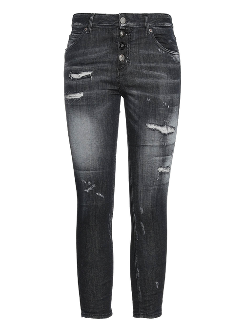 Dsquared2 Faded Effect Cool Guy Jeans in Black - Black