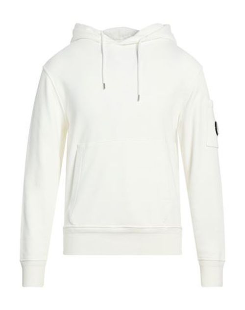 C. p. Company Man Sweatshirt White Size 3XL Cotton