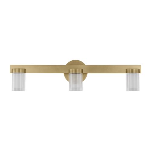 Natural Brass LED Bath from the Esfera Collection