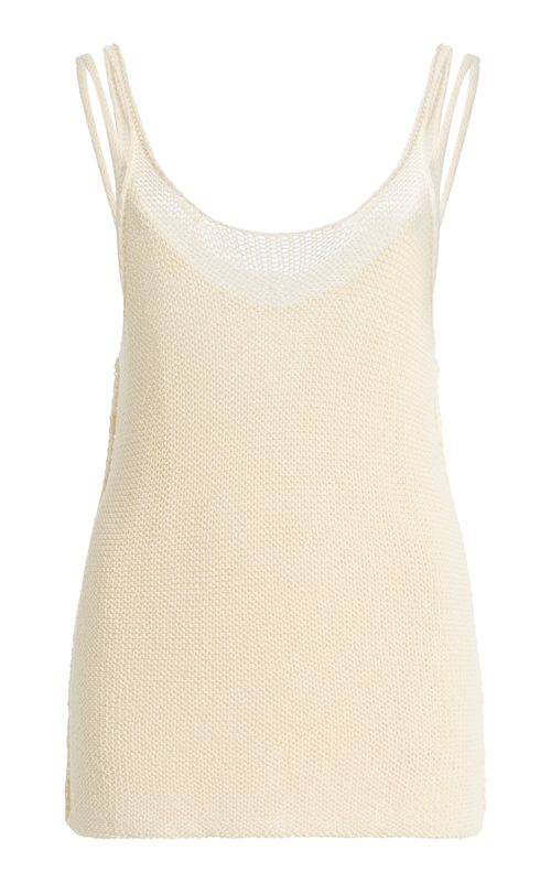 Flip Cotton-Blend Tank Top  - Moda Operandi