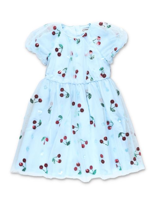 Mini Dress with Enchanted Elegance for Girls