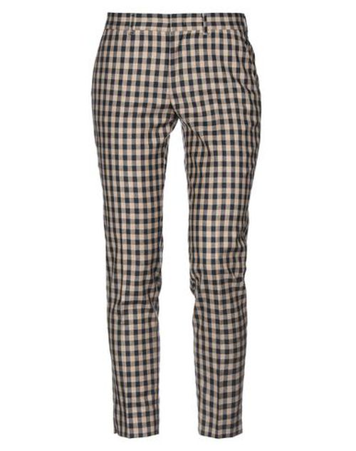 Woman Pants Sand Size 10 Virgin Wool, Elastane