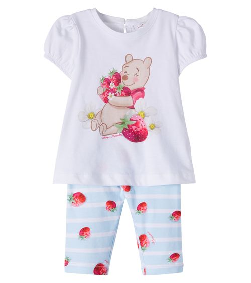 X Disney baby cotton T-shirt and leggings set