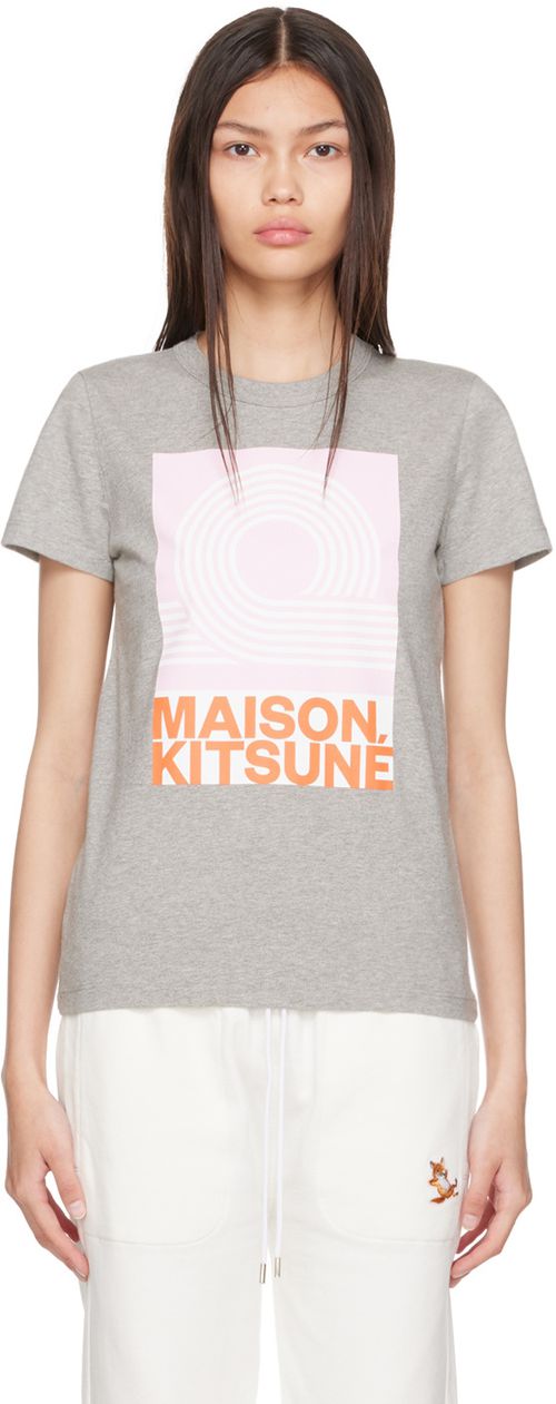 Maison Kitsuné Anthony Burrillエディション グレー Tシャツ