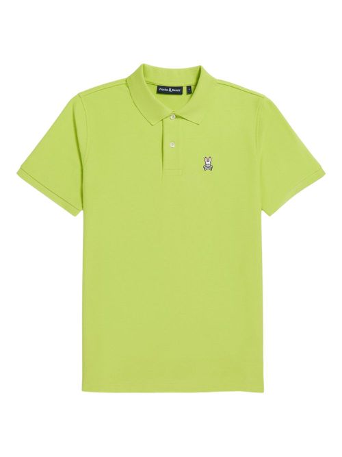 Piqué-weave polo shirt - Yellow